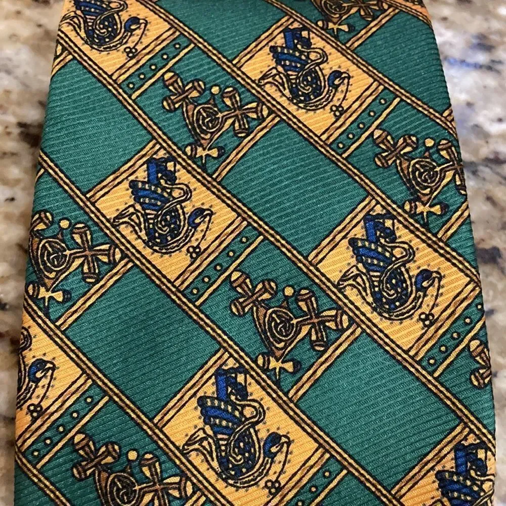 BSL. Celtic tie collection Ireland hand finished